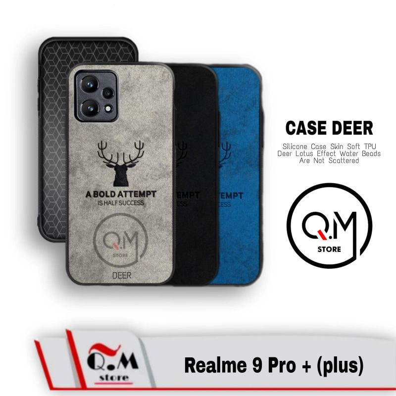 Case Realme C55 / Realme C33 / Realme 10 / Realme 10 Pro / Realme 10 Pro Plus / Realme 9 Pro / 9 Pro Plus / C20 Realme 5 / 5i / 5s / 5 Pro / Realme C3 Softcase Deer High Premium