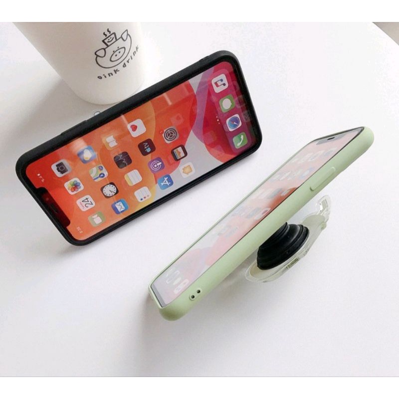 Pop Socket - Pop Up Socket Ring Stand Polos / Pop Socket HP 3D Karakter Cartoon / Pop Socket 3D / Aksesoris HP