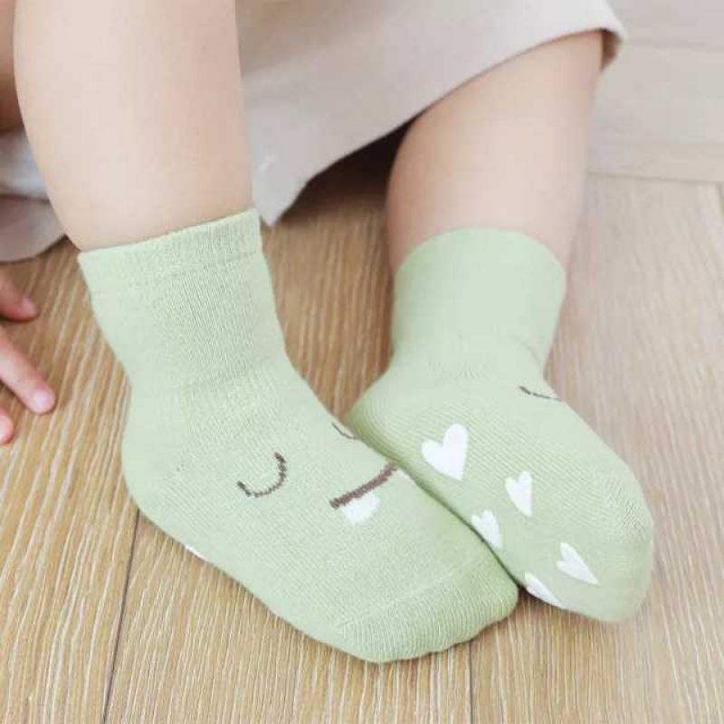 Kaos kaki anak korea lelaki perempuan motif animal lucu