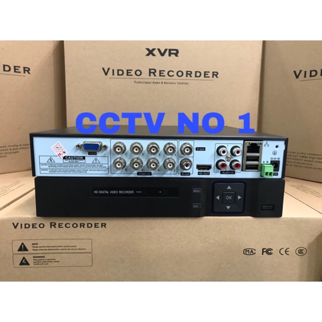 Dvr STEALTH 8ch hybrid murah