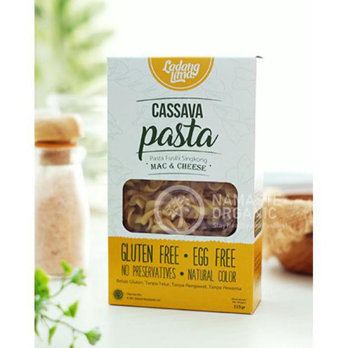 

CASSAVA PASTA PASTA SINGKONG GLUTEN FREE MAC & CHEESE LADANG LIMA