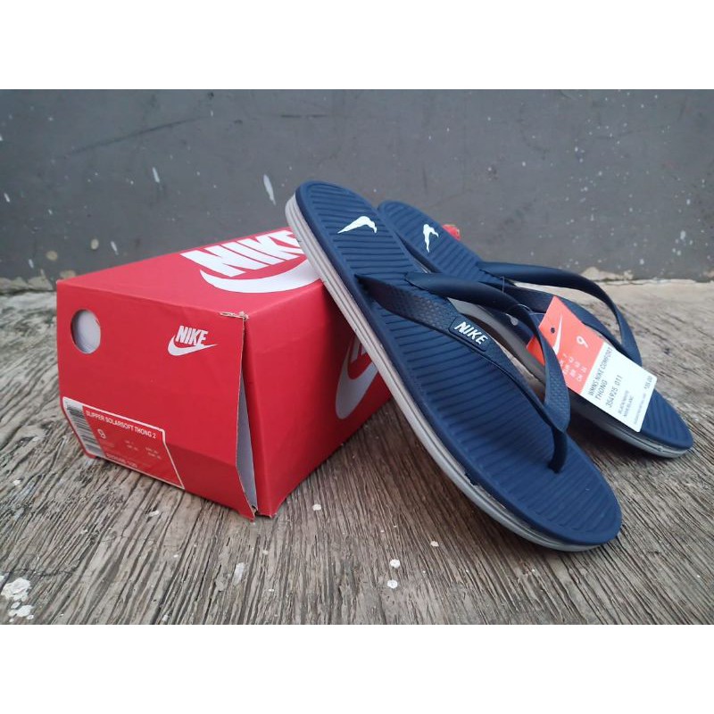 Sandal Jepit Pria Nike Slipper solarsoft thong 2