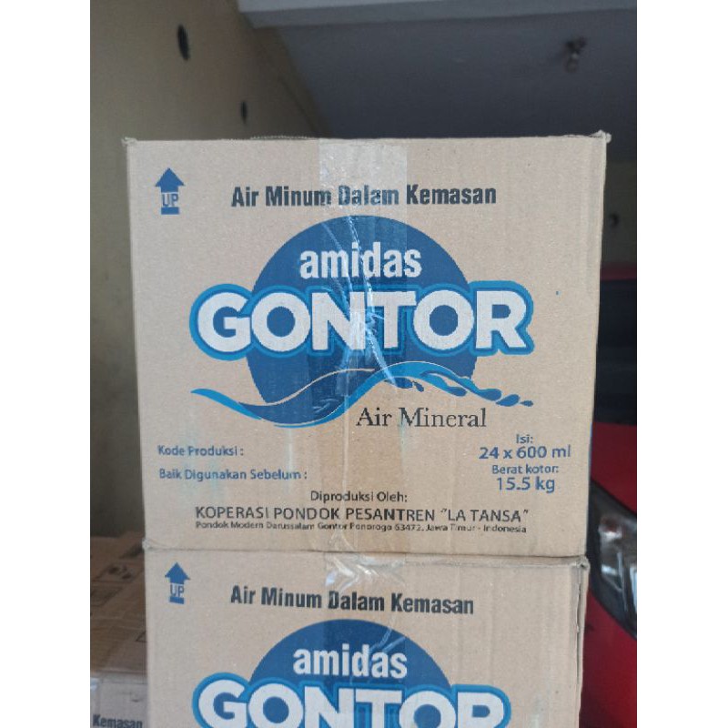 AIR MINERAL DARUSSALAM AMIDAS GONTOR 600ML