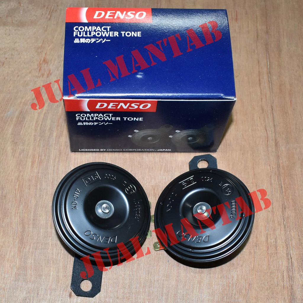 Klakson Motor Dan Mobil Sparepart Variasi Klakson Suara Kuat Dan Nyaring Denso Disc 12v Full Power Tone Tin Tin Universal Murah