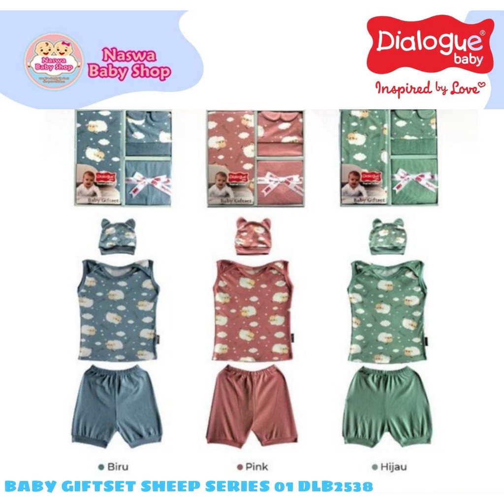 Dialogue Baby Gift Set Sheep Series 01 DLB2538