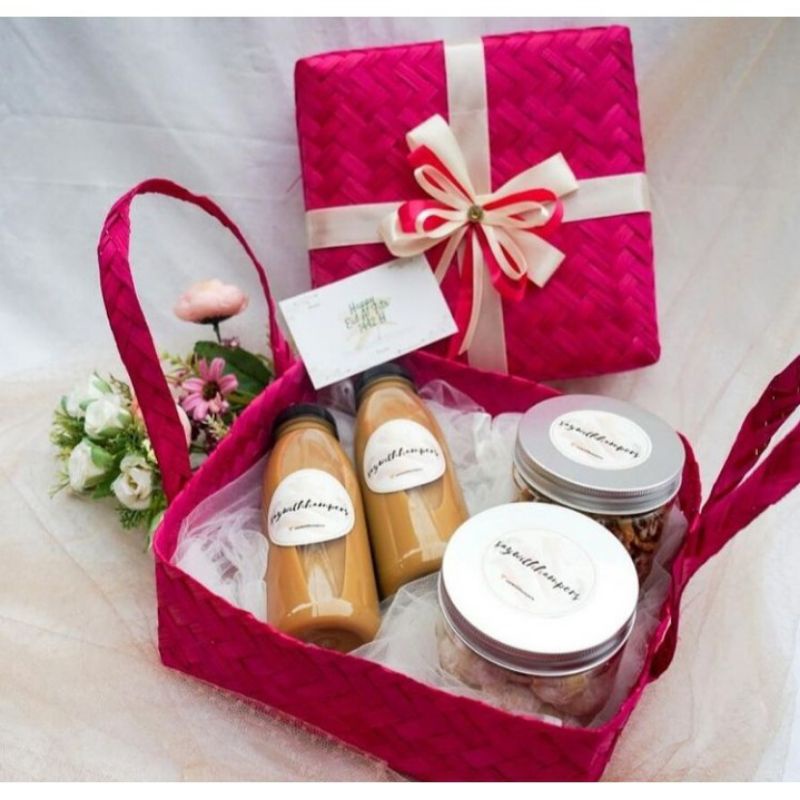 

Besekraf - Besek jinjing ukuran 22x22cm