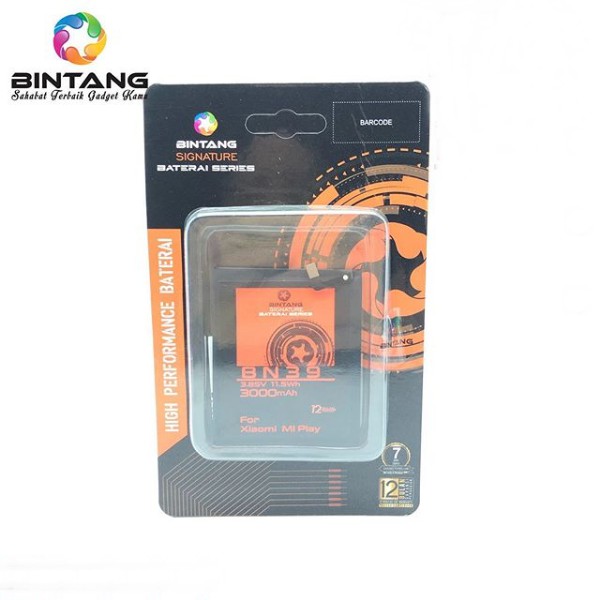 BATERAI BINTANG SS XIAOMI REDMI PLAY /BN39
