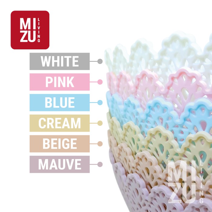 [CLEARANCE SALE] Keranjang Plastik Buah Baskom Serbaguna Mangkok BULAT BESAR 25.5cm-2