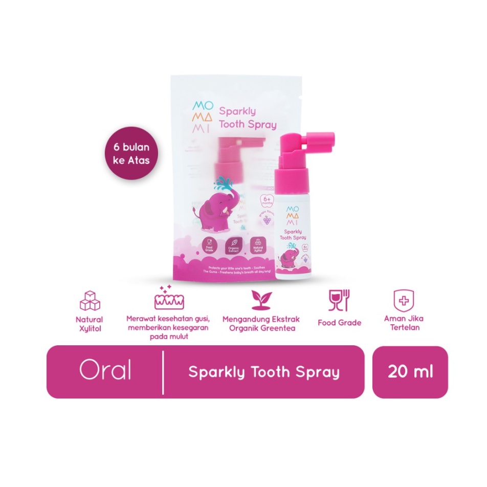 Momami Sparkly Tooth Spray 20ml