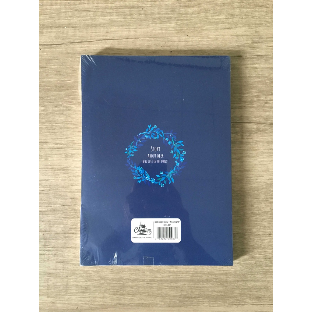 

Buku Notebook Midnight F B5 polos Moonlight BOOKPAPER INA (New)