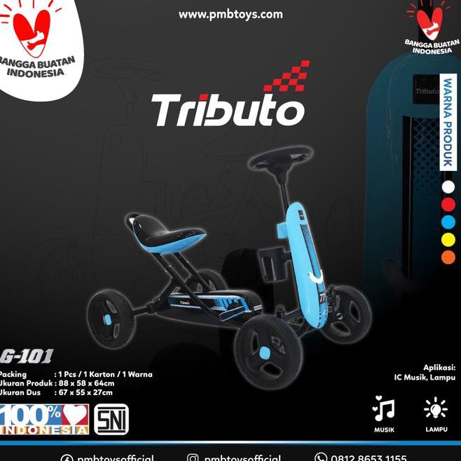 New Gokart Tributo Type G-101 (Biru)