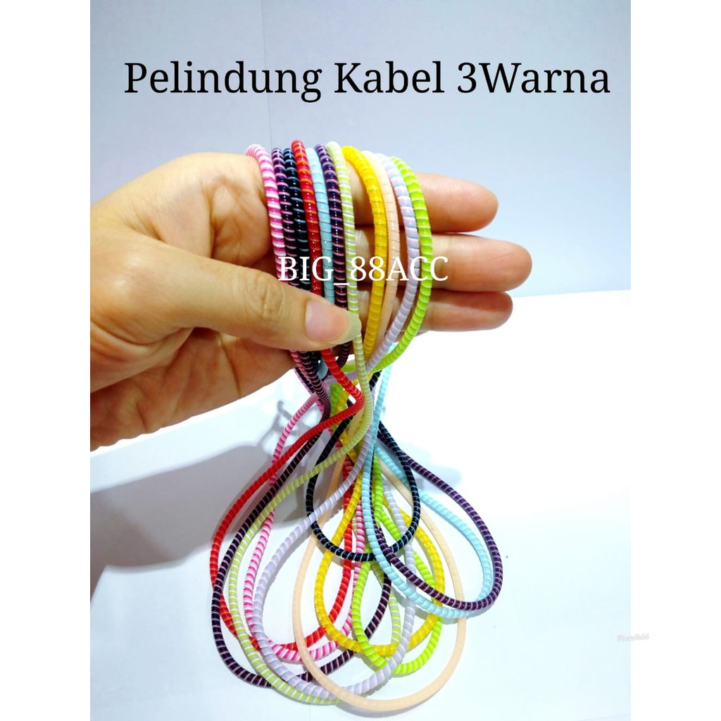 Pelindung Kabel / Cord Protector Solid 3Warna