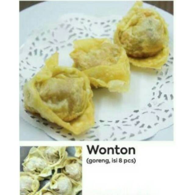

Wonton dimsum (goreng, isi 8pc)