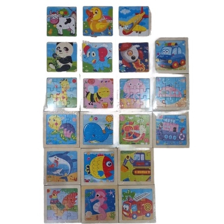 Mainan Edukasi Anak Puzzle Kayu Anak Wooden Jigsaw