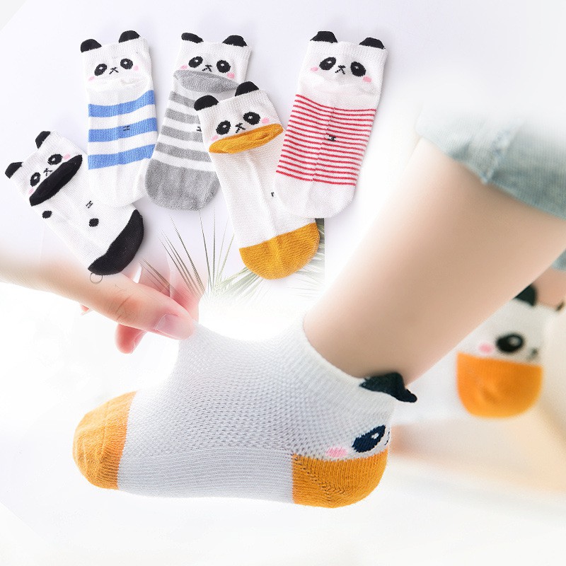 BABY STORE01 - KKJ [SET 5 PCS] KAOS KAKI BAYI ANAK IMPOR SOCKS LUCU KARAKTER KARTUN UNISEX