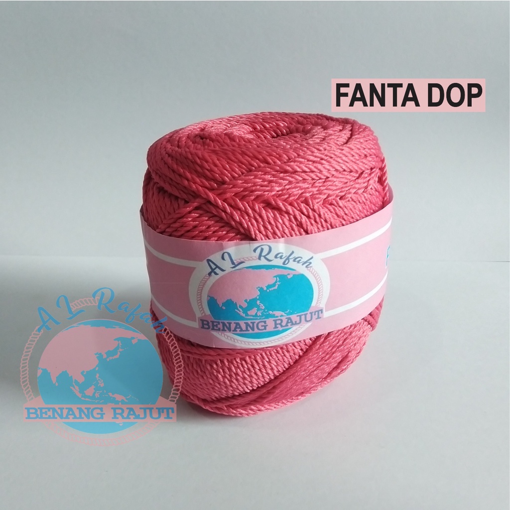 ALRAFAH - Benang rajut POLY DOP / Polyester d27 / SALEM PINK DOP