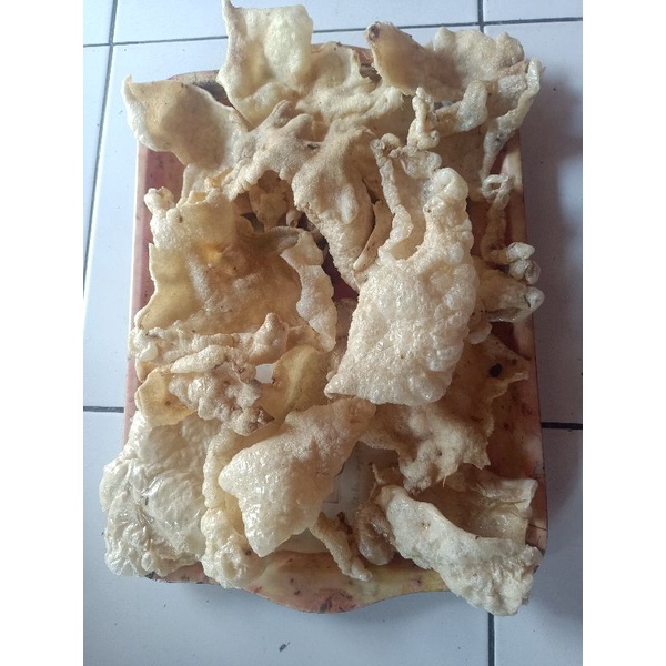 

KRUPUK RAMBAK KULIT KAMBING ASLI 1KG