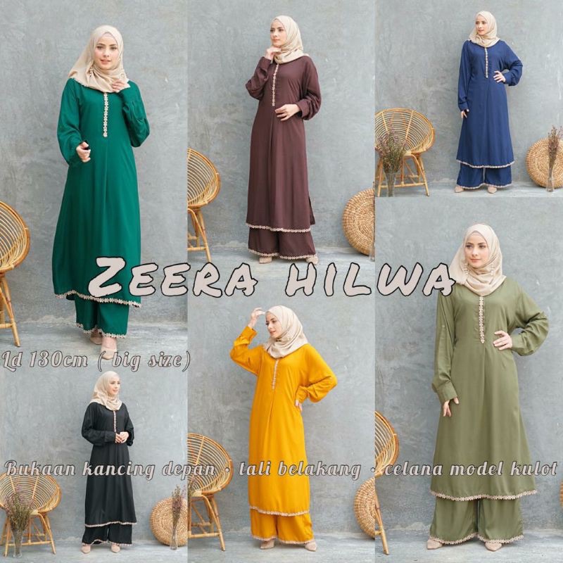 SET CELANA ZEERA HILWA