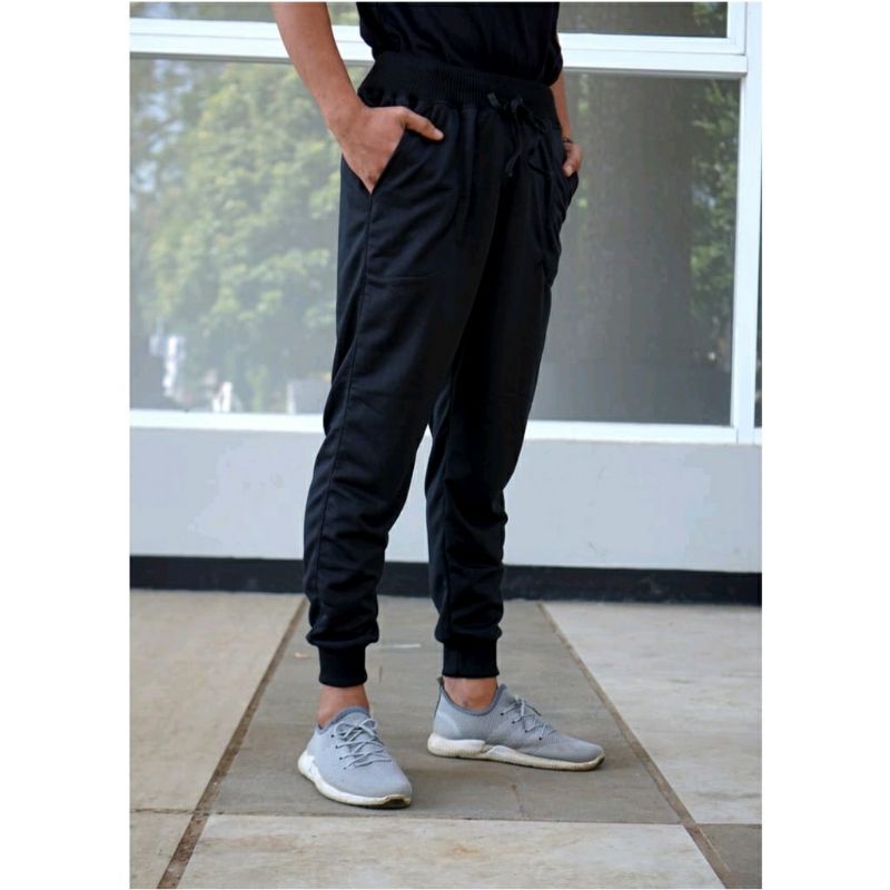 Celana Jogger Pria Saku Resleting Ukuran Dewasa Tersedia 4 Warna bisa COD