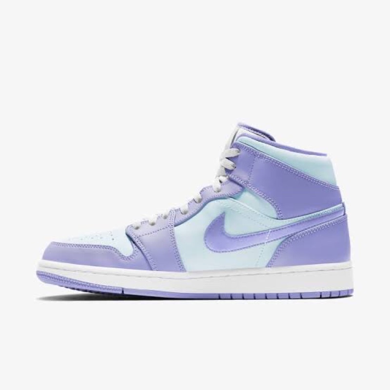 purple aqua jordan 1