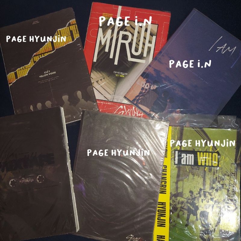 Album Only Stray Kids SKZ MIXTAPE I AM NOT WHO YOU MIROH YELLOW WOOD