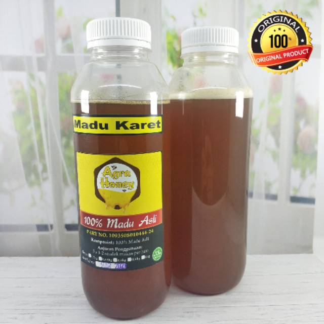 

Madu Bunga Karet 600 gram asli dan murni