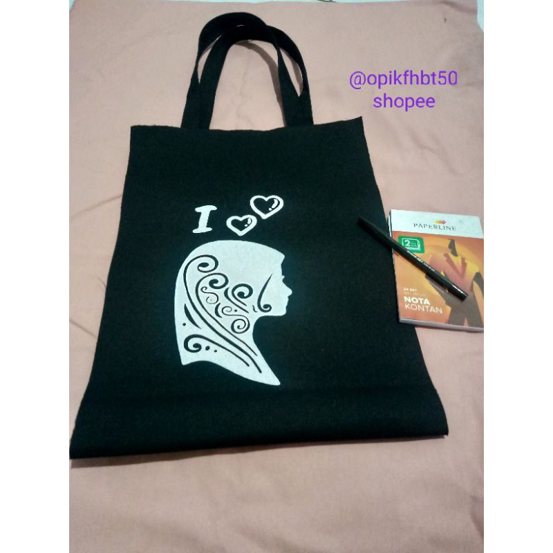 { PAKAI RESLETING } TOTEBAG KPOP MURAH WANITA CUSTOM MOTIF