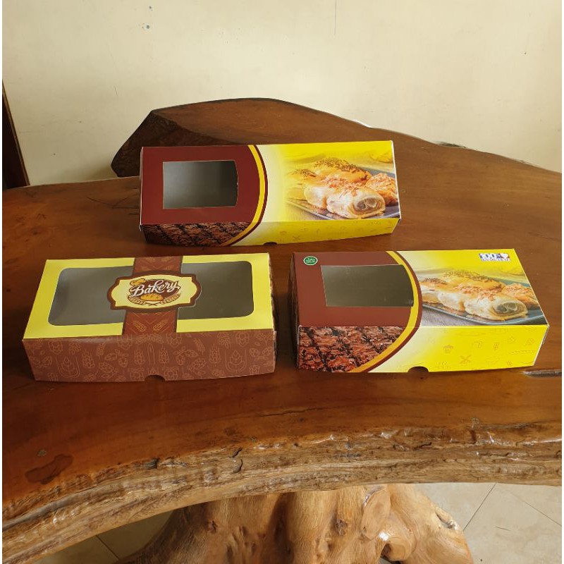 

(Min 25pcs) dus/dos bolen/brownies ukuran 23x11x5.5 dan 30x10x5-