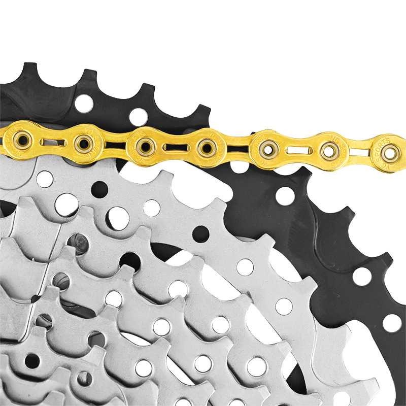 Bicycle Chain Half Hollow Rantai Sepeda Berongga 8 9 10 Speed Alloy