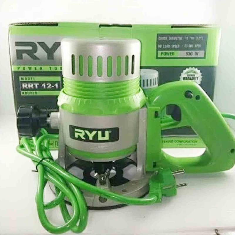 RYU Mesin Router Trimmer Profil Kayu Wood RRT12-1 Ryu Mesin Router Trimmer