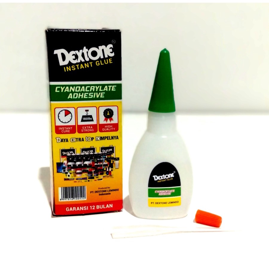 Jual LEM DEXTONE LEM KOREA CYANOACRYLATE INSTANT GLUE 15gr Shopee