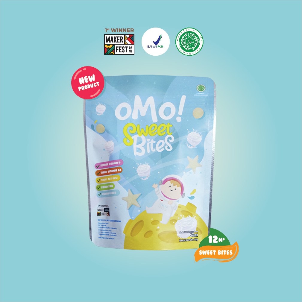 BARU! OMO! SWEET BITES - Snack Sehat Bayi 12 Bulan++