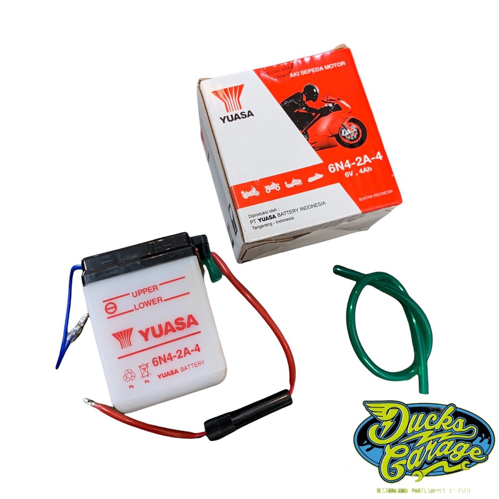 Jual aki accu batre baterai honda win win100 6volt | Shopee Indonesia