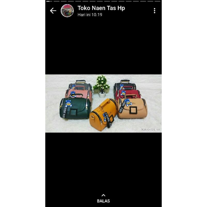 tas posil bahan import real pict