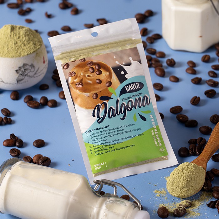 

Kopitagram - Dalgona bubuk (Green Tea) 50gr