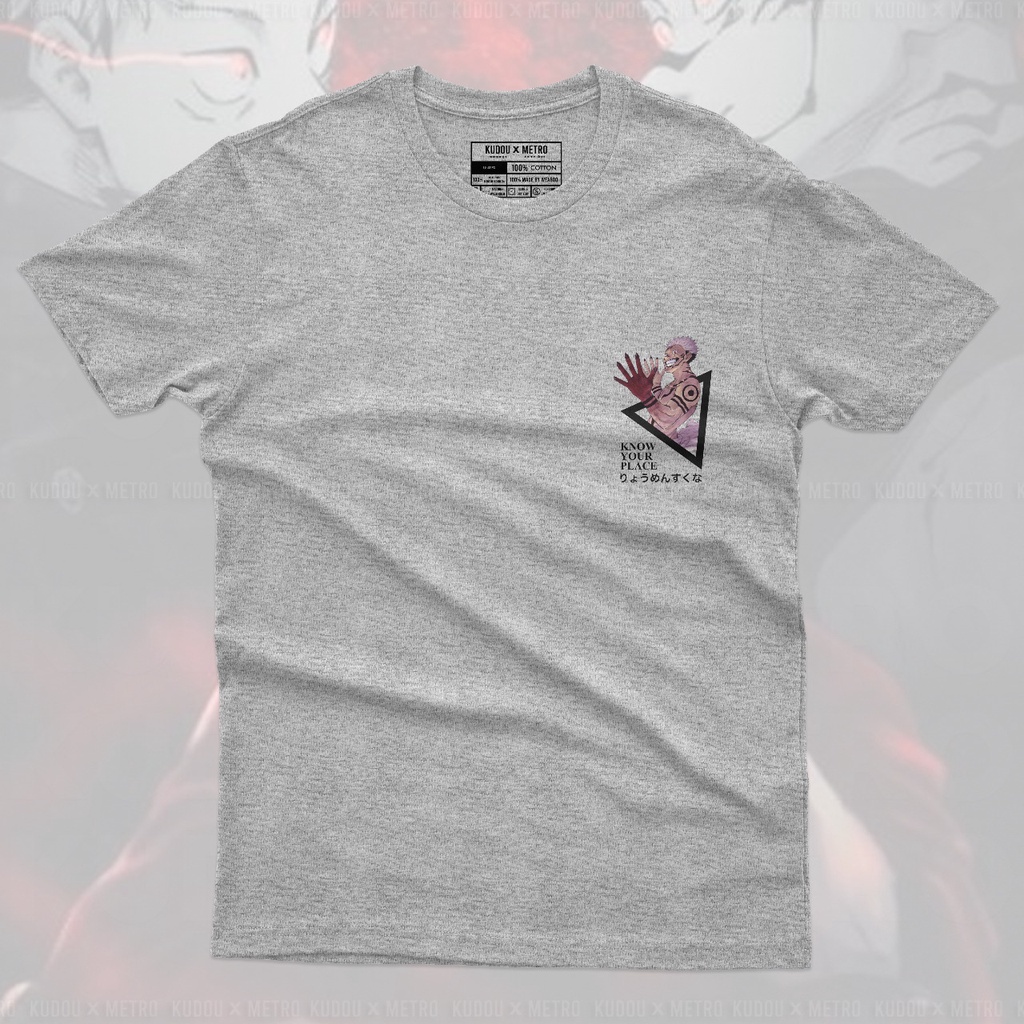 Kaos Yuji Sukuna Skull Anime Manga Jujutsu Kaisen Premium Unisex