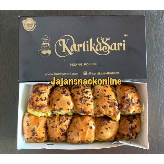 

Bolen Coklat Keju KECIL Kartikasari Bandung/ Kue Pisang Bolen Kartika Sari Oleh Oleh Bandung