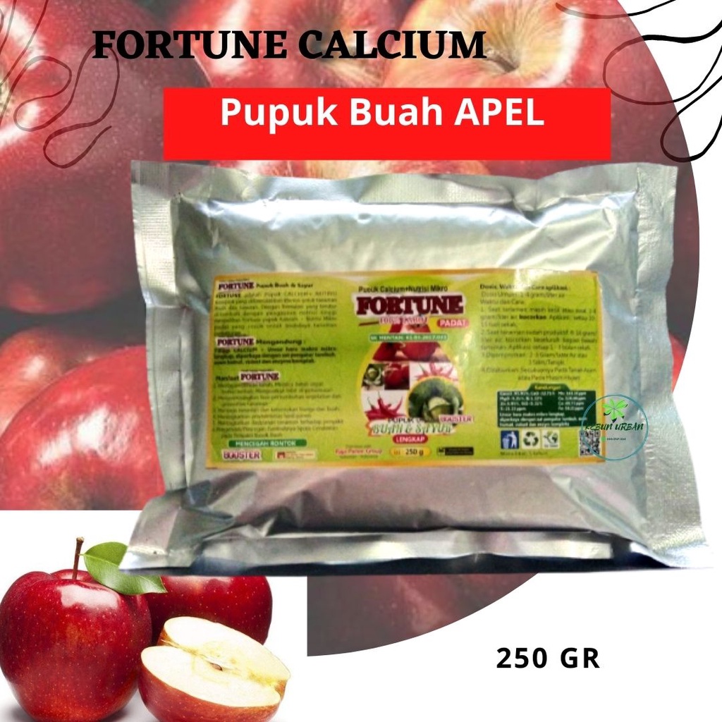 Pupuk Booster Apel, Boster Pelebat Buah Apel, Pupuk Pertumbuhan Buah Apel Organik