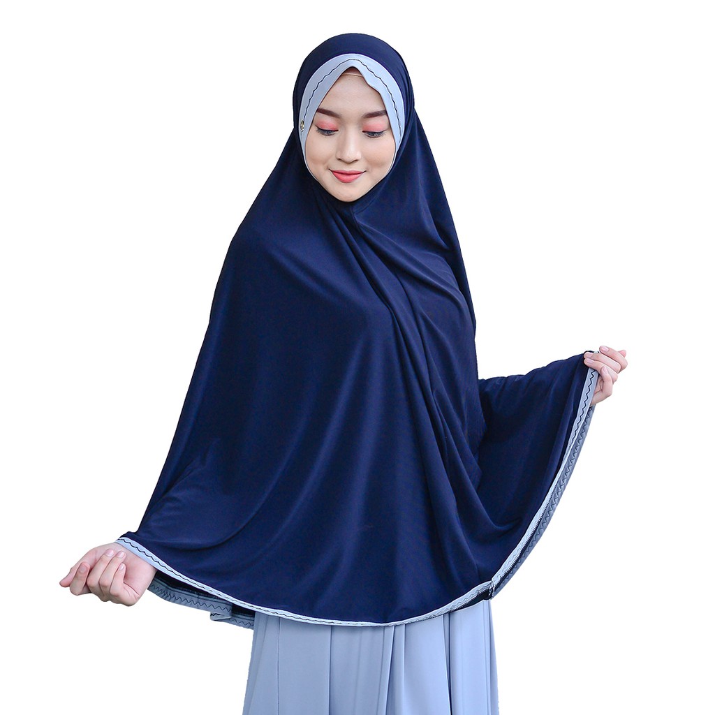 Jilbab Jumbo Antem Syari Nafisa Adena - Hijab Jumbo Pet Antem Syari Ultracryf Khimar Premium