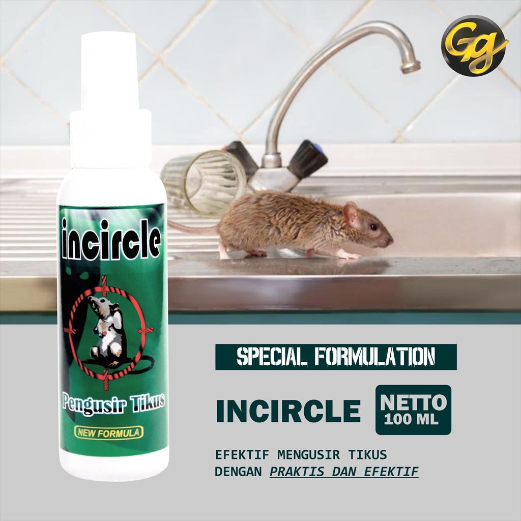 INCIRCLE RACUN TIKUS 100 ML PESTISIDA UMPAN TIKUS