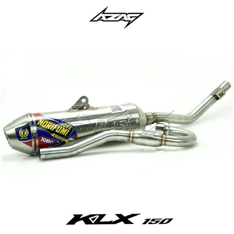 KNALPOT NORIFUMI TORC KLX DTRACKER 150 ORIGINAL