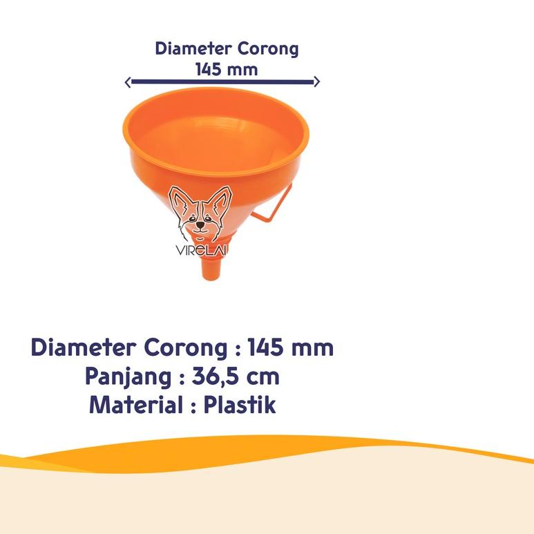 ✯ Corong belalai oli 145 mm motor dan mobil ✼