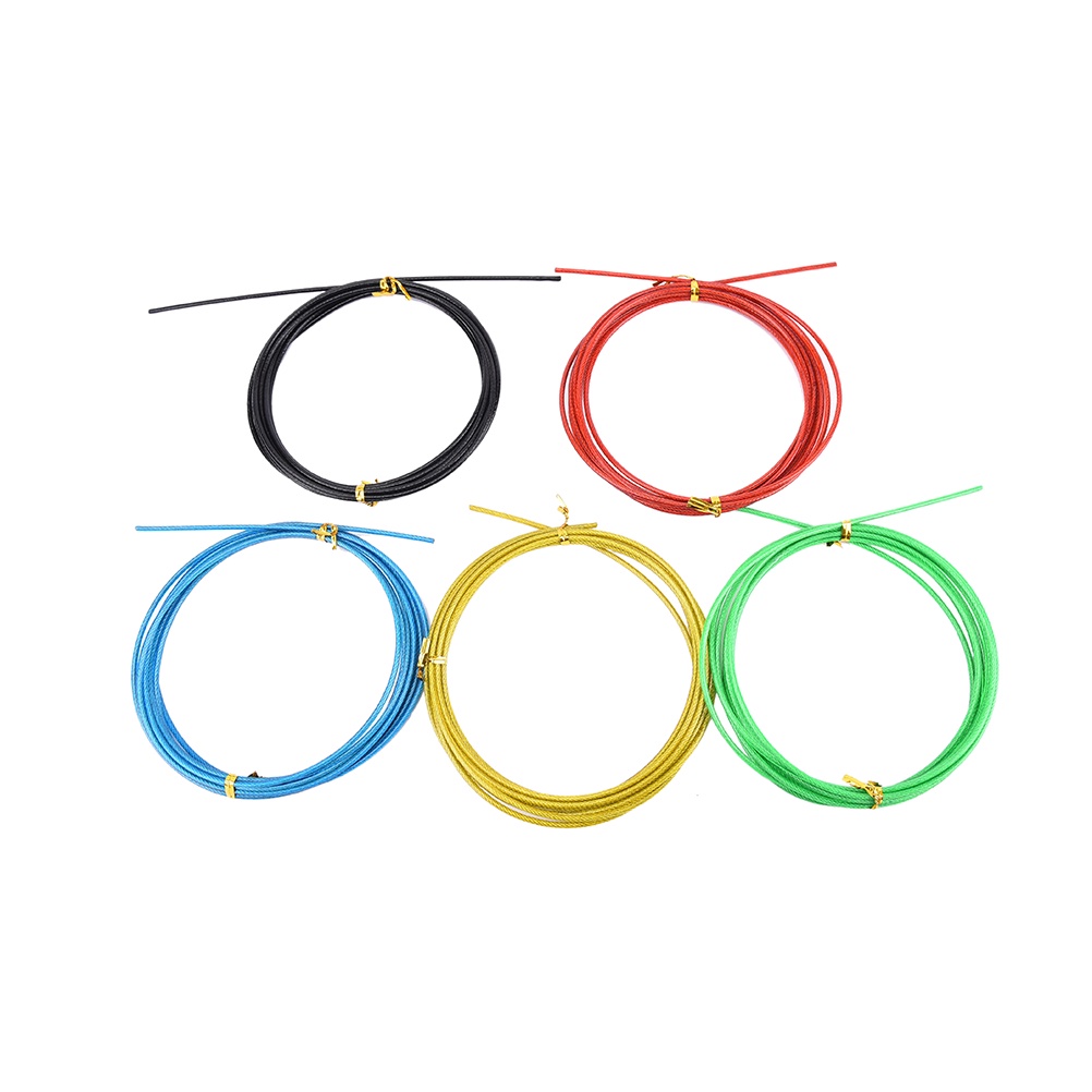 Colorful Crossfit Replaceable Wire Cable Speed Jump Ropes Skipping Rope Xe.US 
