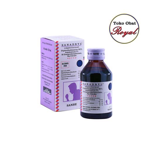 Sanadryl Ekspetoran Sirup Batuk Berdahak