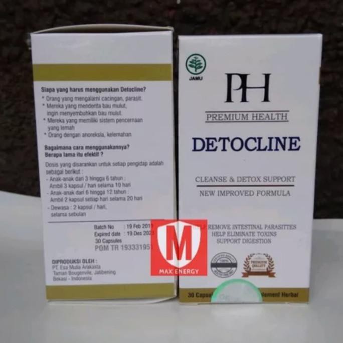 detocline obat anti parasit (Ready~stok)