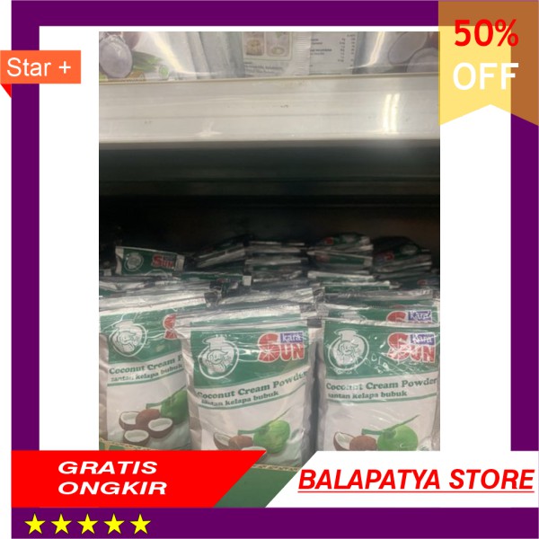 

STOK SISA 9 SAJA ! BURUAN !!! Sun Kara Santan Kelapa Bubuk 5 bungkus x 20 Gram