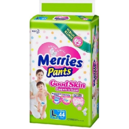 Pempers merries L isi 44 murah