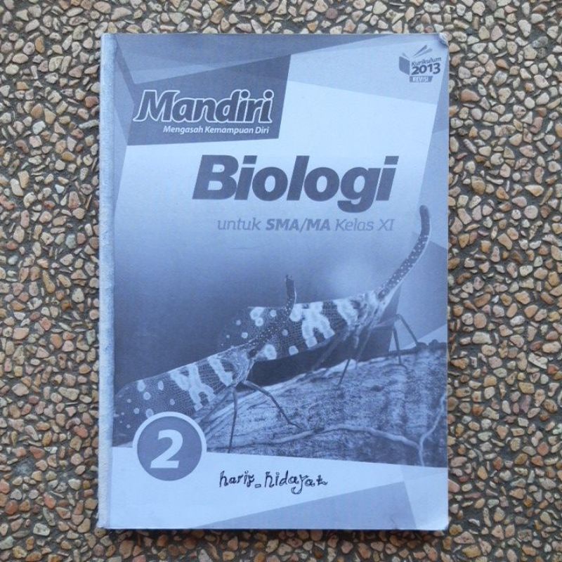 buku Mandiri biologi.mandiri fisika.mandiri kimia Sma kls 10.11.12 revisi kurikulum 13-Bio 11 tanpa sampul