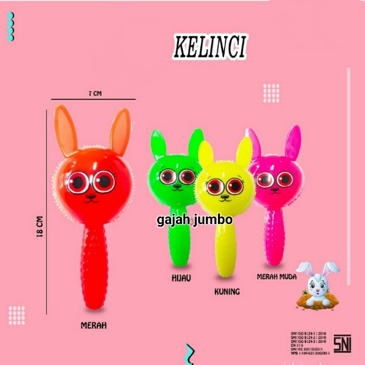 Mainan Bayi Anak Ncit Ncitan Lampu Yoyo Jelly Ubur Ubur Puffer Ball-2