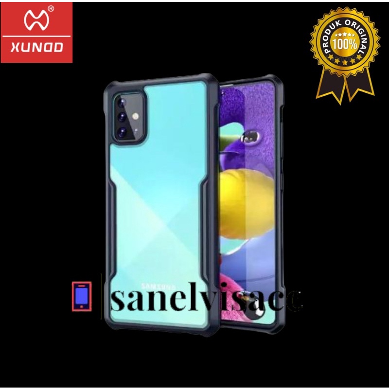 Case Xundd Original Samsung Galaxy A31 / Samsung Galaxy A51 Soft Hard Case Hybird - Black